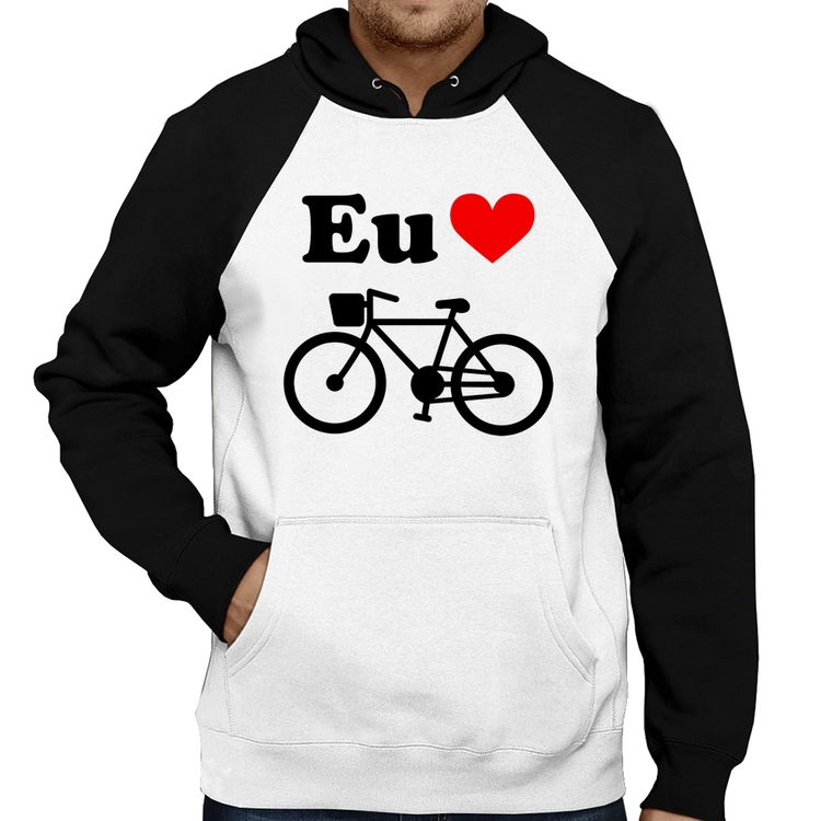 Moletom Eu Amo Bicicleta