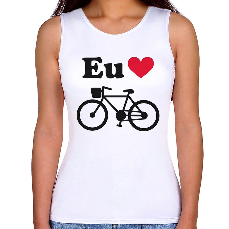 Regata Feminina Eu Amo Bicicleta