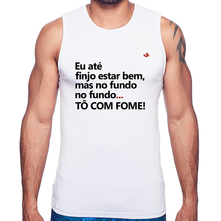 Regata Eu finjo estar bem, mas no fundo tô com fome