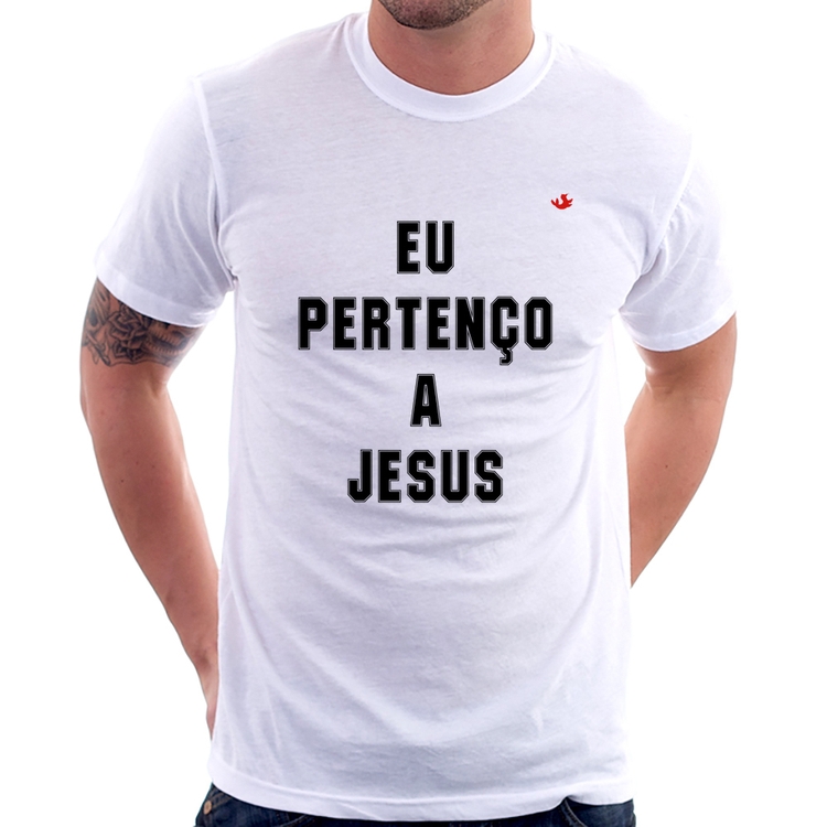 Camiseta Eu pertenço a Jesus