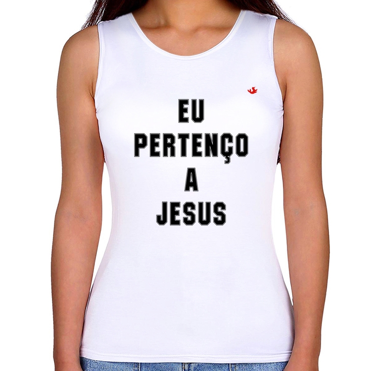 Regata Feminina Eu pertenço a Jesus