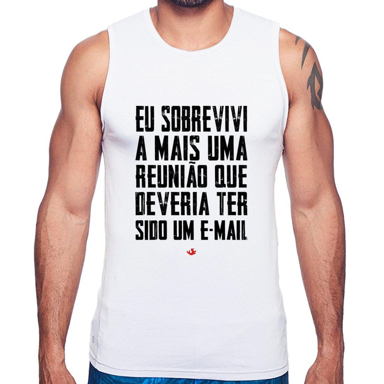 Regata Eu sobrevivi a mais uma reunião que deveria ter sido um e-mail