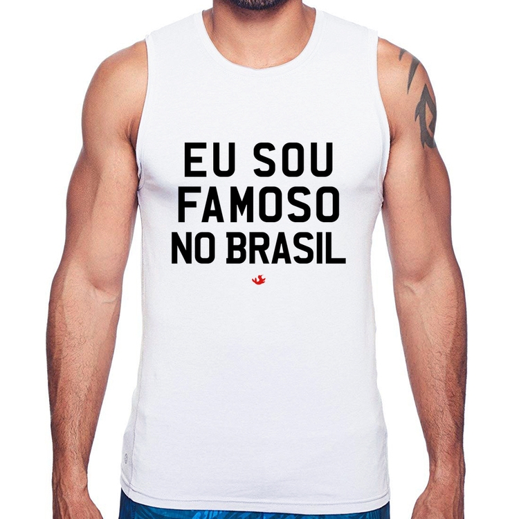 Regata Eu sou famoso no Brasil