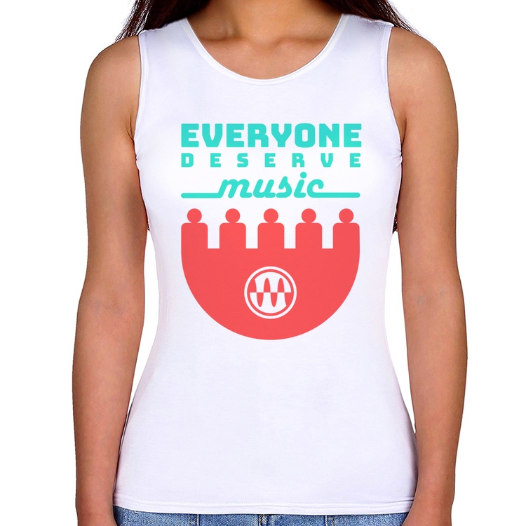 Regata Feminina Everyone Deserve Music