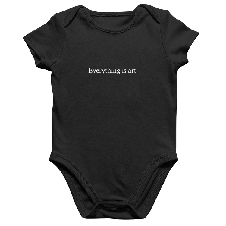 Body Bebê Algodão Everything is art