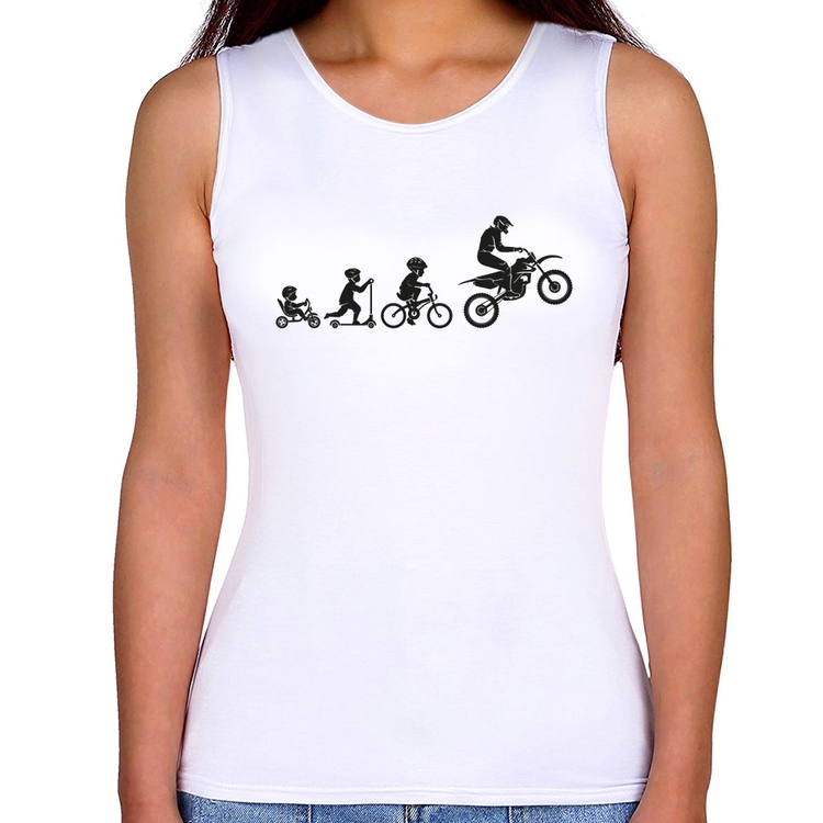 Regata Feminina Evolução da Moto