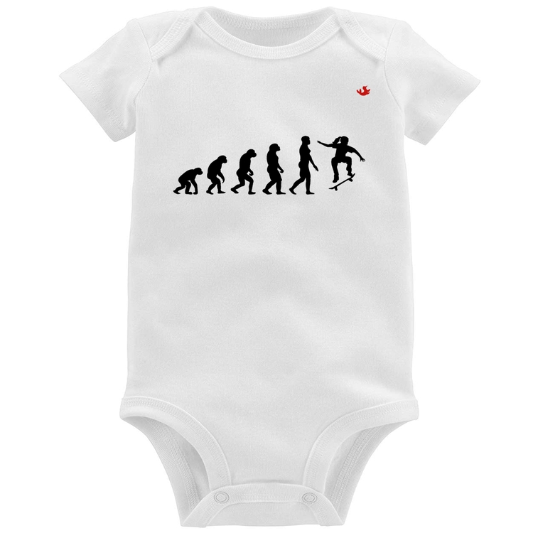 Body Bebê Evolução da Skatista