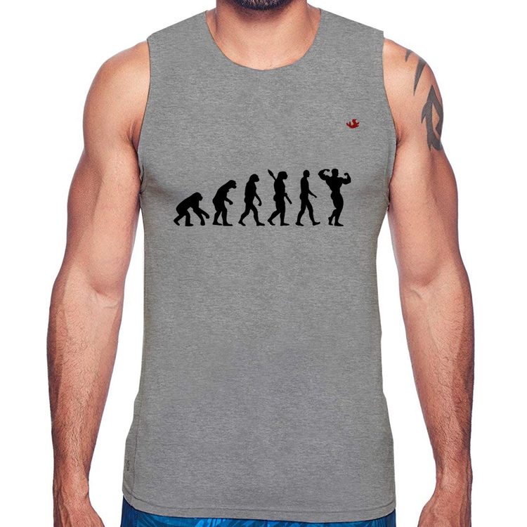 Regata Evolução do Bodybuilder - Cinza