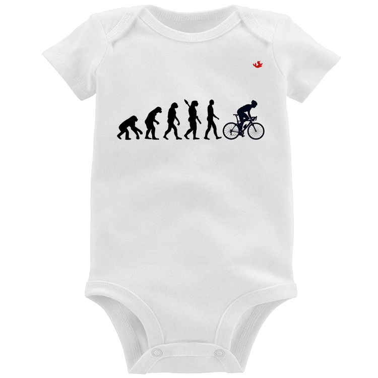 Body Bebê Evolução do Ciclista
