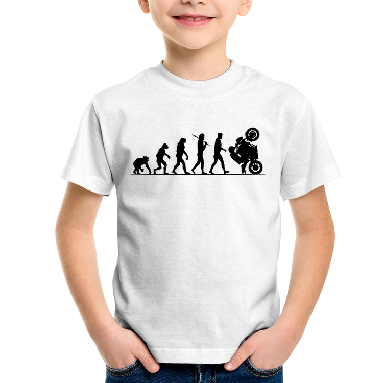 Camiseta Infantil Evolução do Grau XJ6