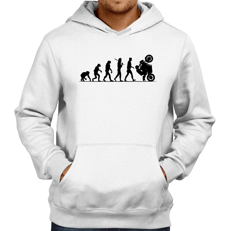 Moletom Evolução do Grau XJ6 - Branco