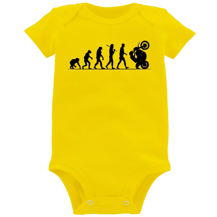 Body Bebê Evolução do Grau XT 660 - Amarelo