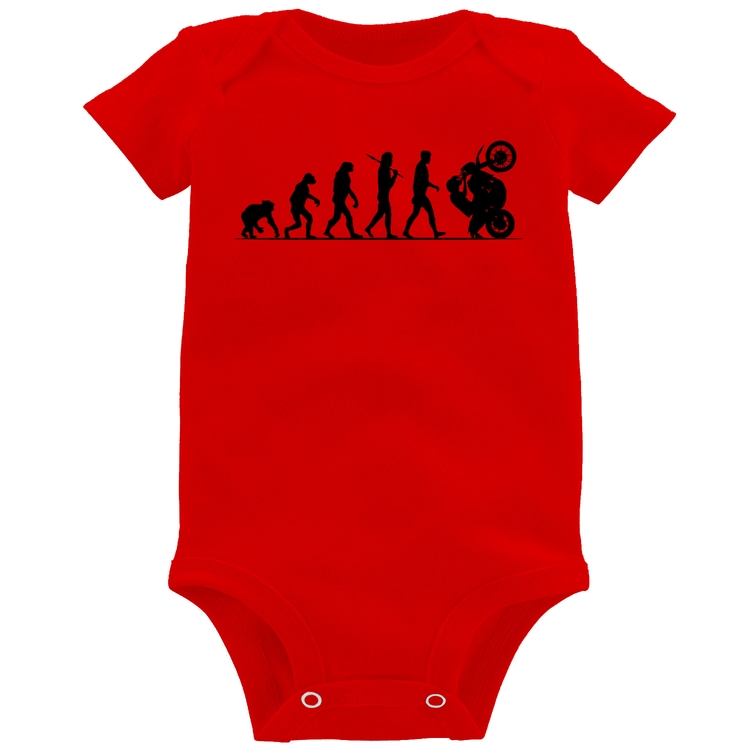 Body Bebê Evolução do Grau XT 660 - Vermelho