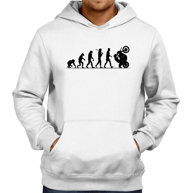 Moletom Evolução do Grau XT 660 - Branco