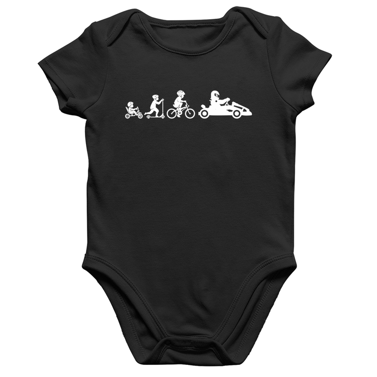 Body Bebê Algodão Evolução do Kart