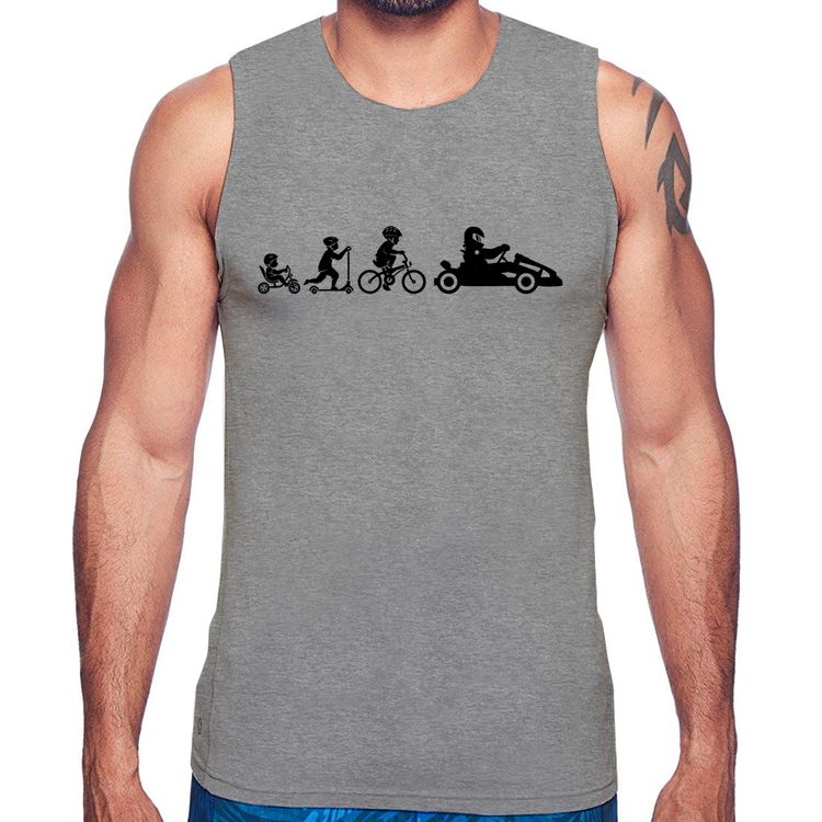 Regata Evolução do Kart - Cinza