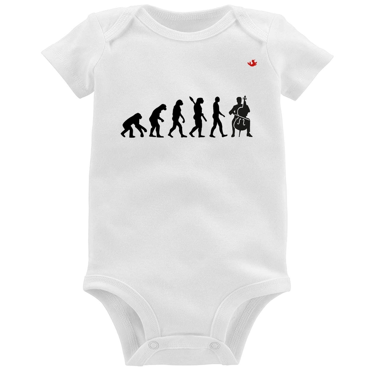 Body Bebê Evolução do Violoncelista