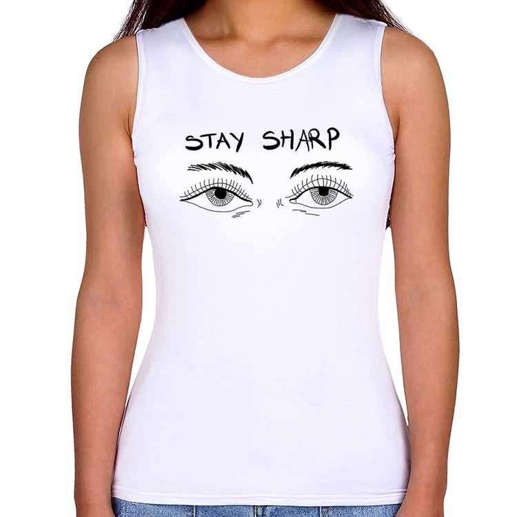 Regata Feminina Eyes Stay Sharp