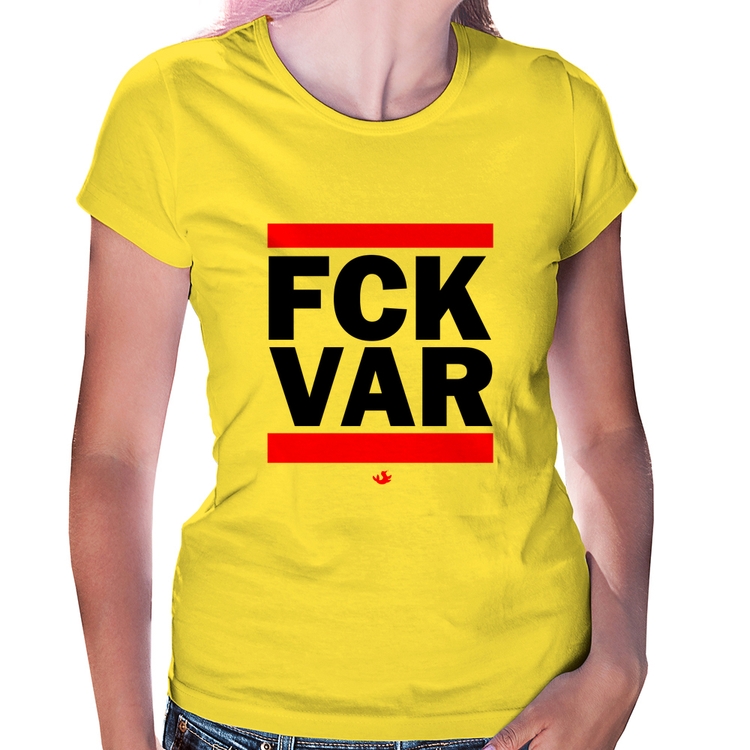 Baby Look F*CK VAR - Amarela