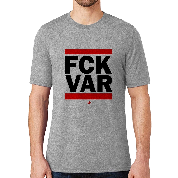 Camiseta F*CK VAR - Cinza
