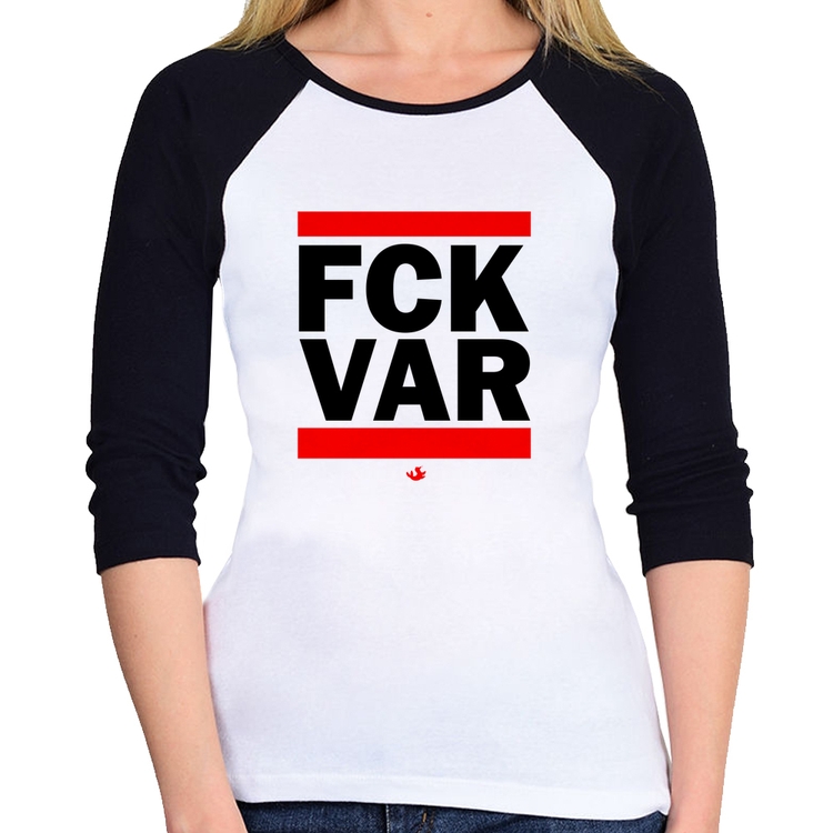 Baby Look Raglan F*CK VAR Manga 3/4