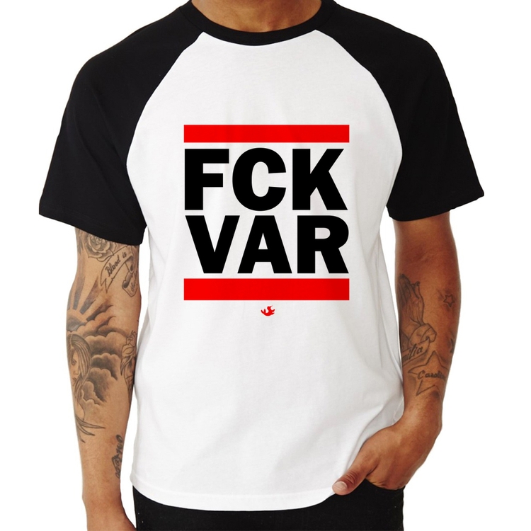 Camiseta Raglan F*CK VAR