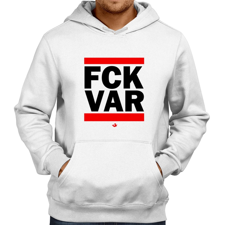 Moletom F*CK VAR - Branco
