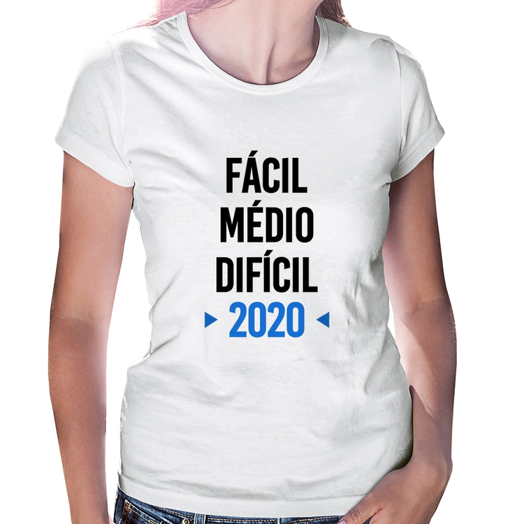 Baby Look Fácil, Médio, Difícil, 2020