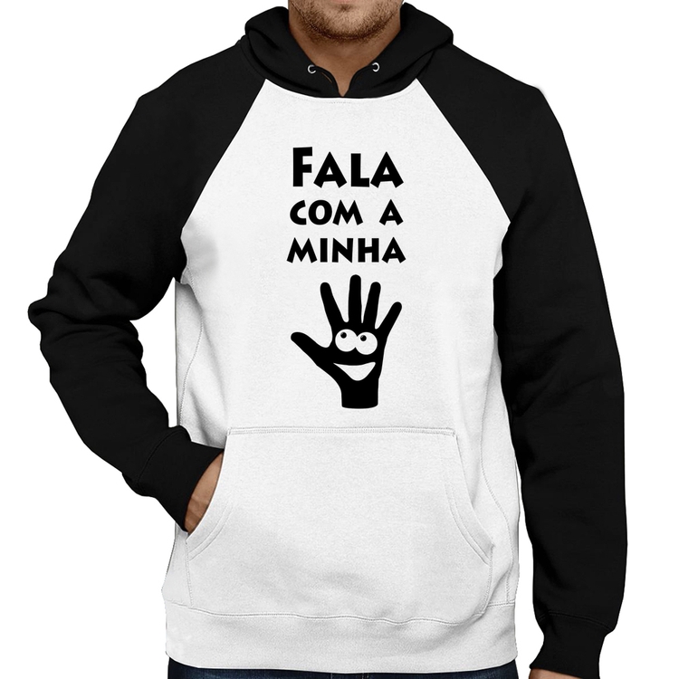 Moletom Fala Com a Minha Mão