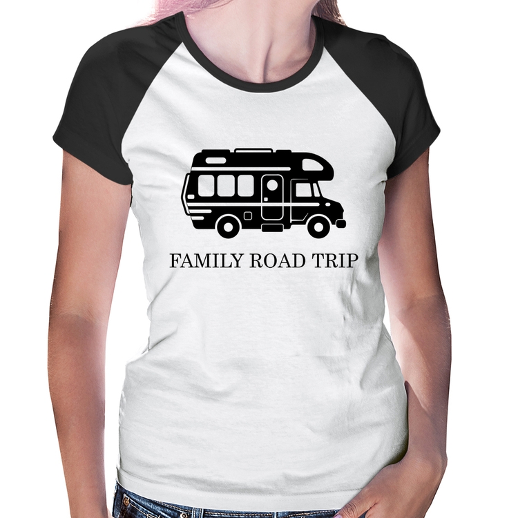 Baby Look Raglan Family Road Trip Motorhome