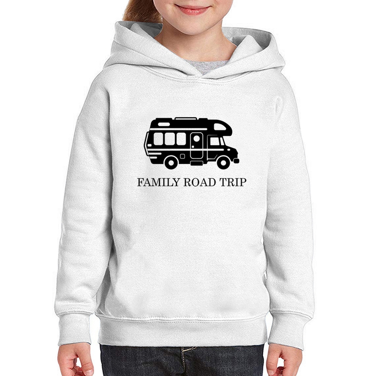 Moletom Infantil Family Road Trip Motorhome