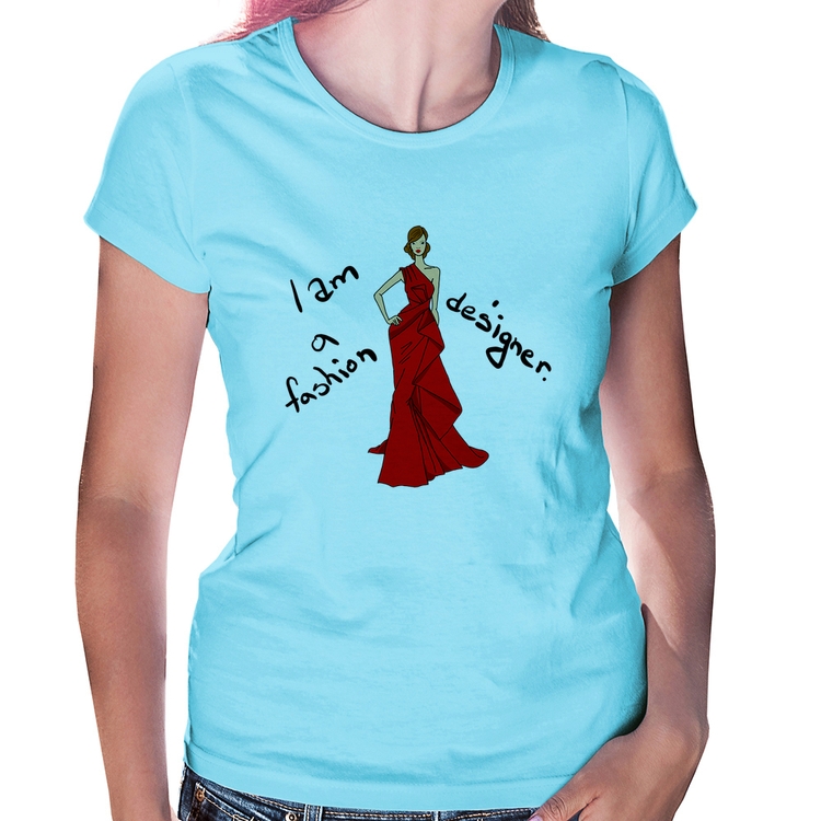 Baby Look Fashion Designer - Azul Bebê