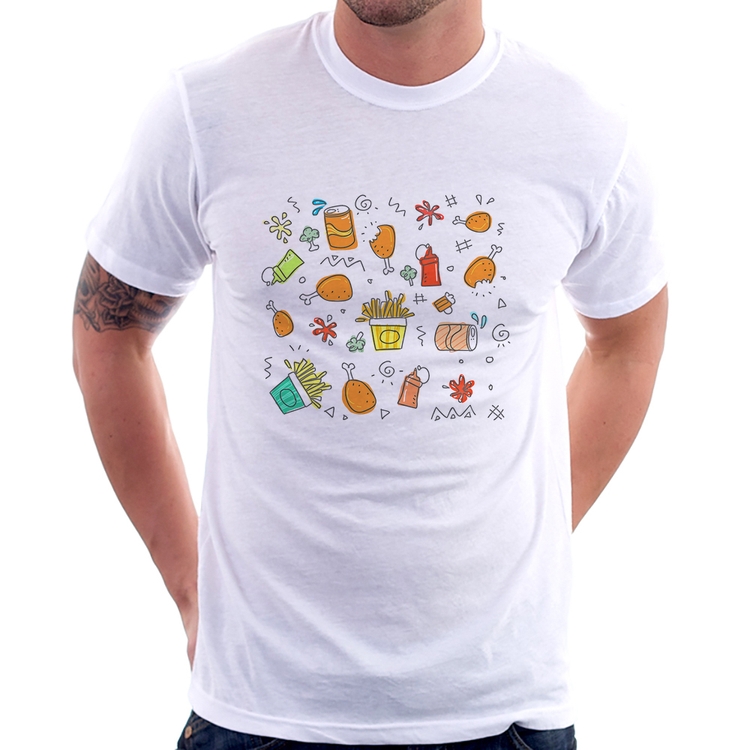 Camiseta Fast Food