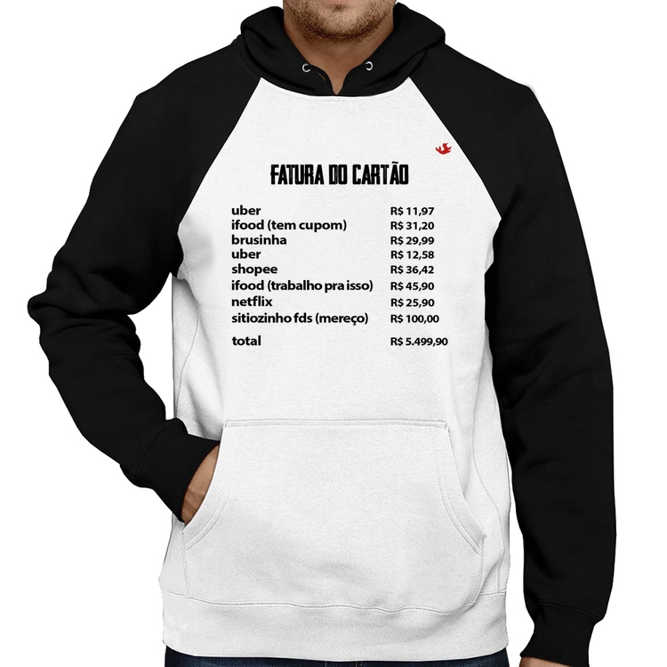 Moletom Fatura do Cartão