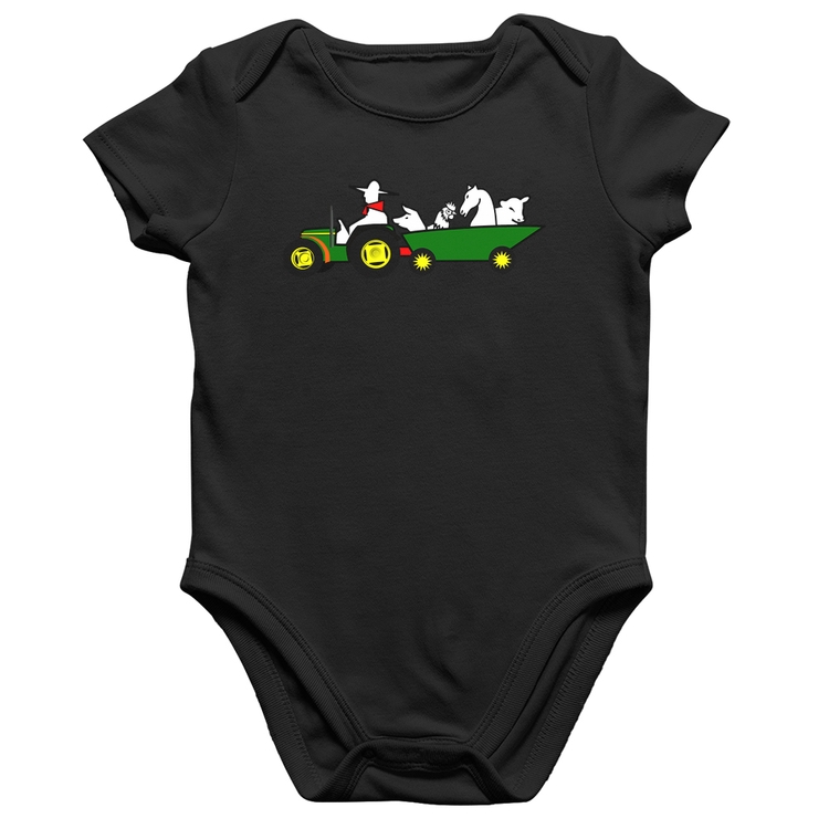 Body Bebê Algodão Fazendeiro