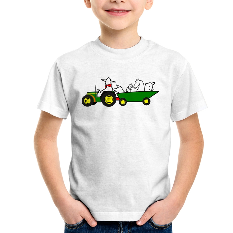 Camiseta Infantil Fazendeiro