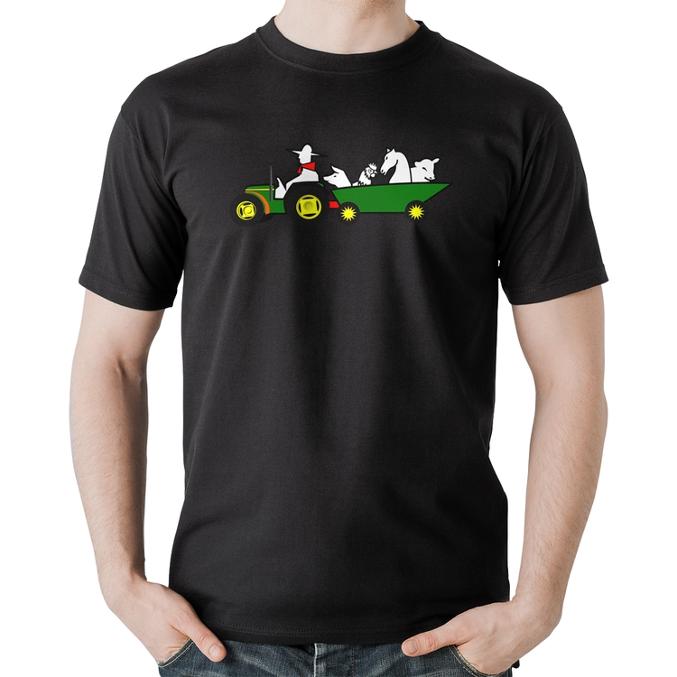 Camiseta Algodão Fazendeiro