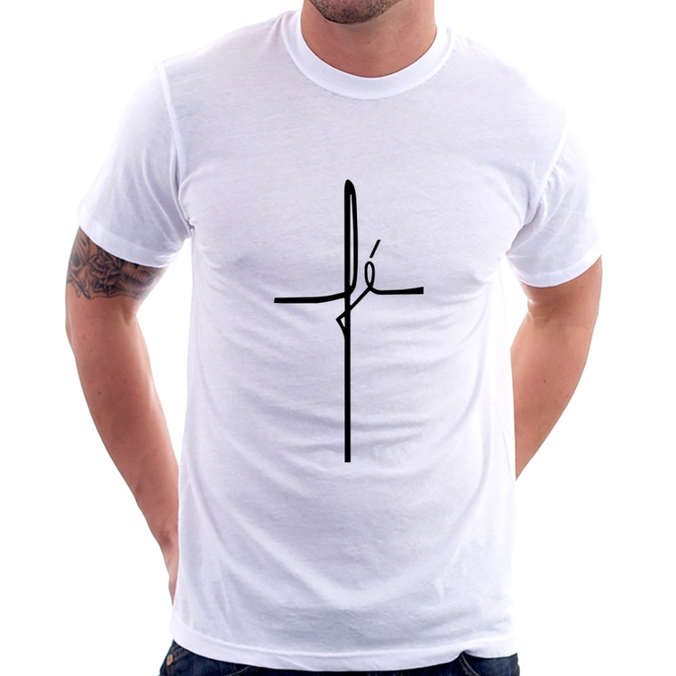 Camiseta Fé em Cruz