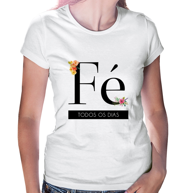 Baby Look Fé todos os dias