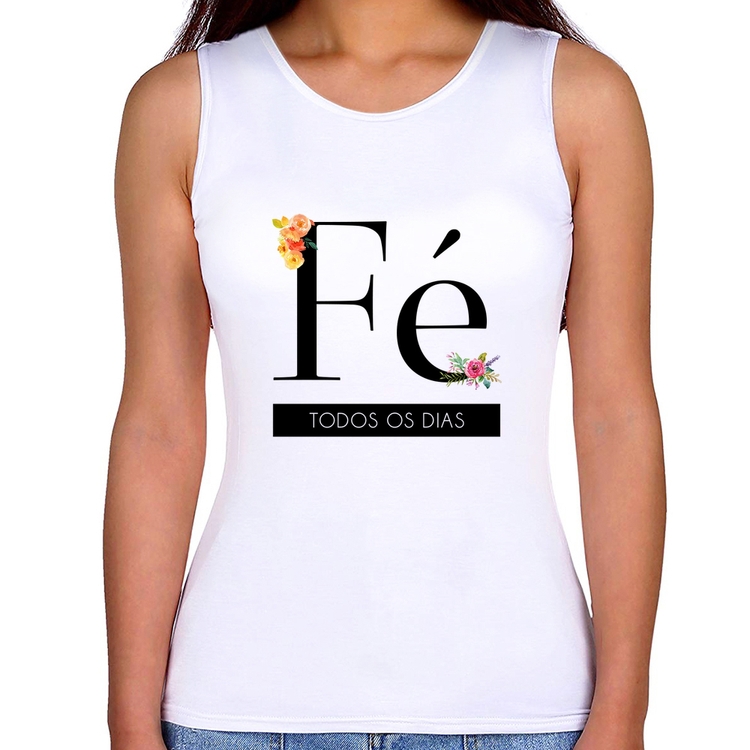 Regata Feminina Fé todos os dias