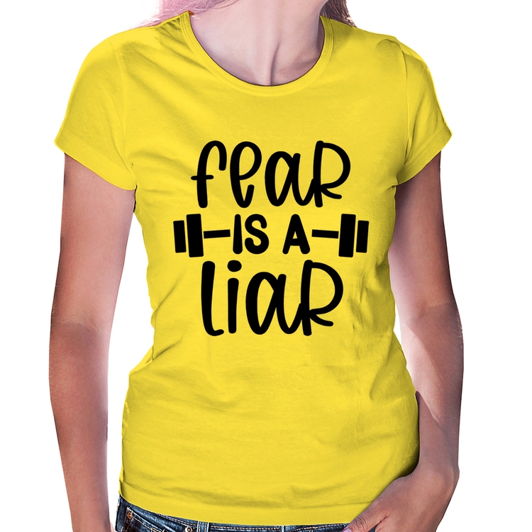 Baby Look Fear Is A Liar - Amarela