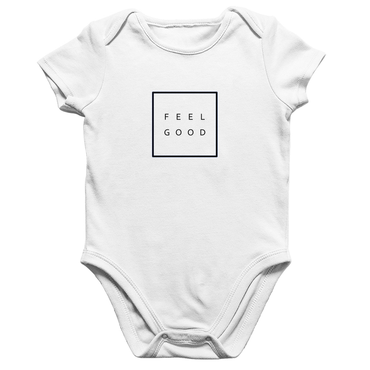 Body Bebê Algodão Feel Good - Branco