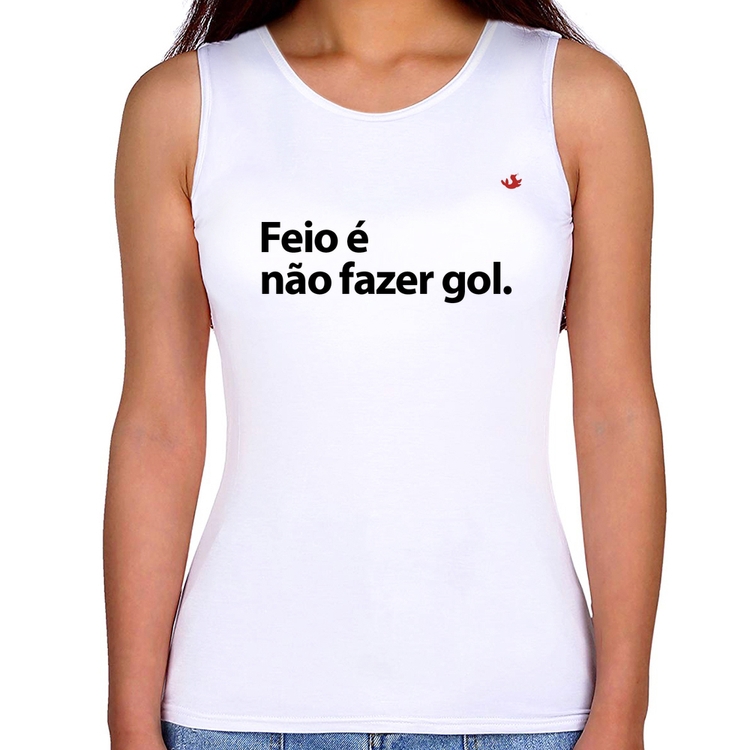 Regata Feminina Feio é não fazer gol