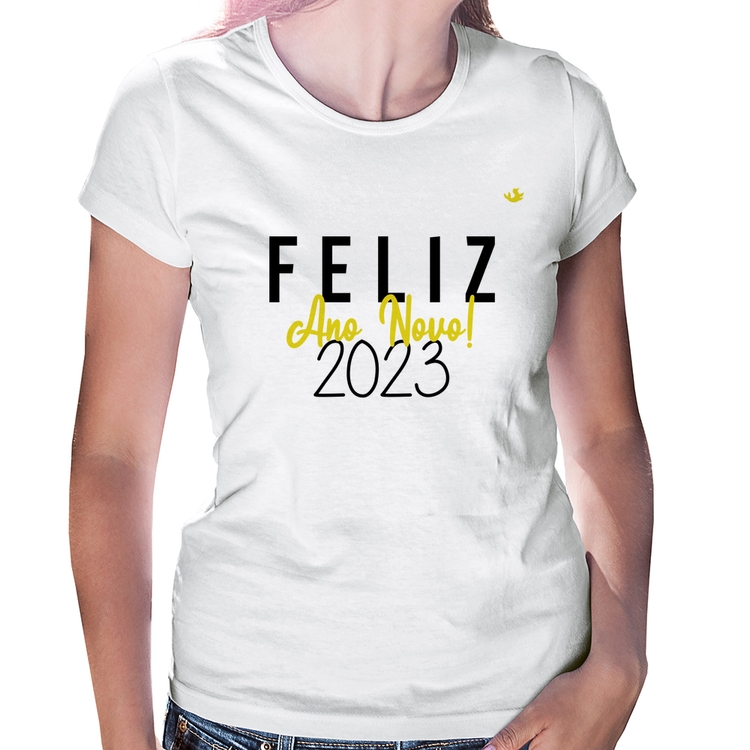 Baby Look Feliz Ano Novo 2023