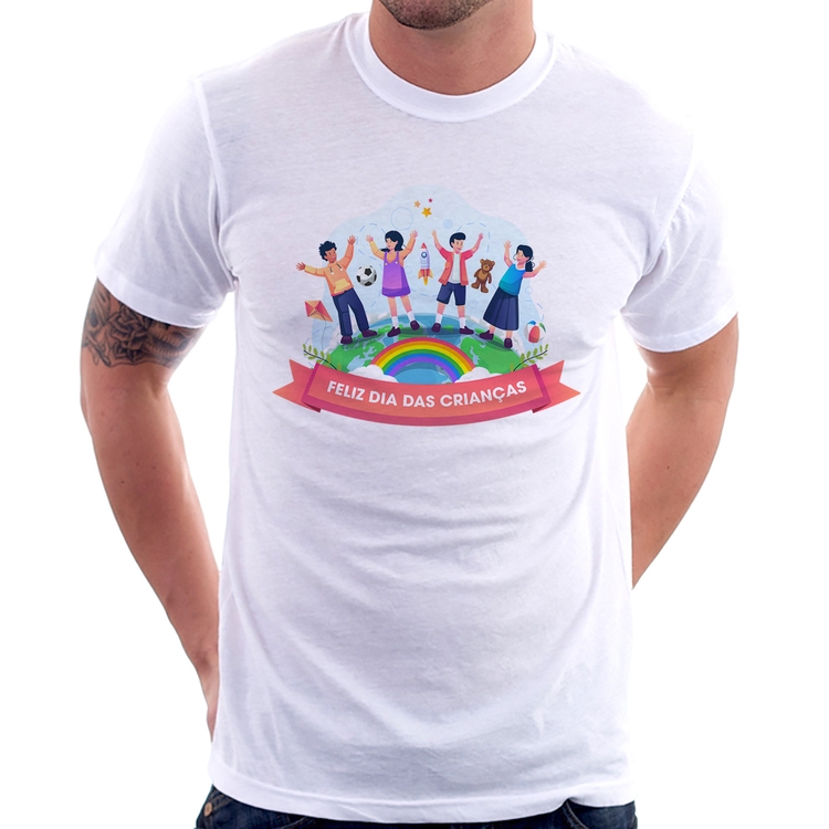 Camiseta Feliz Dia das Crianças