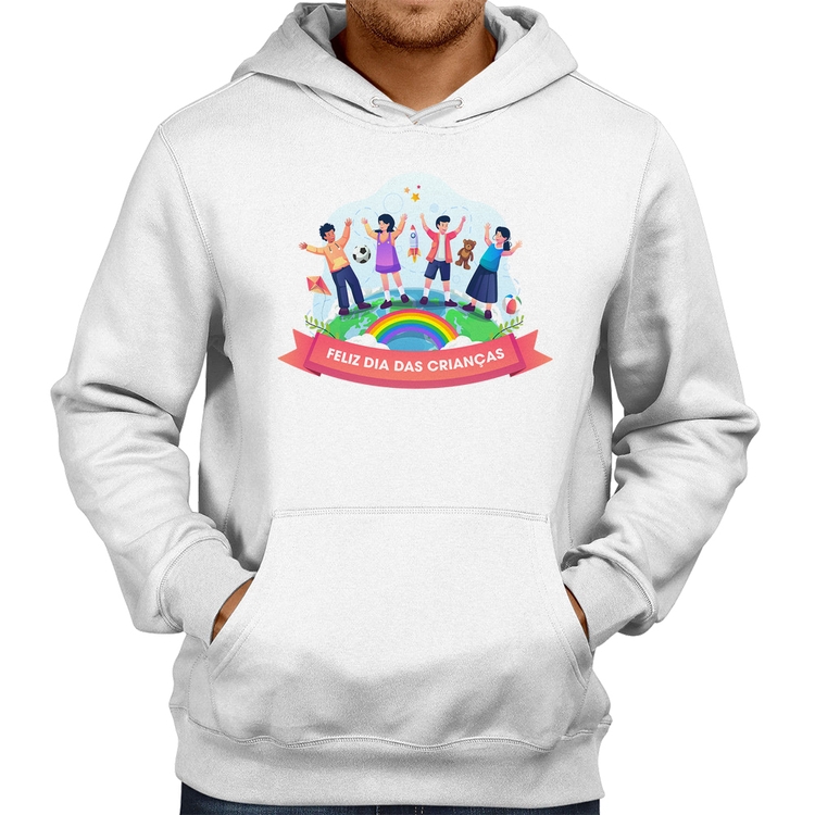 Moletom Feliz Dia das Crianças - Branco