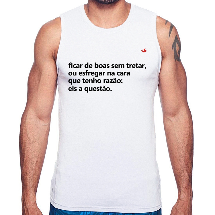 Regata Ficar de boas sem tretar