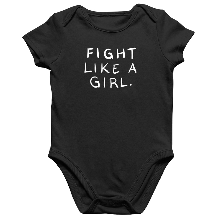 Body Bebê Algodão Fight Like a Girl