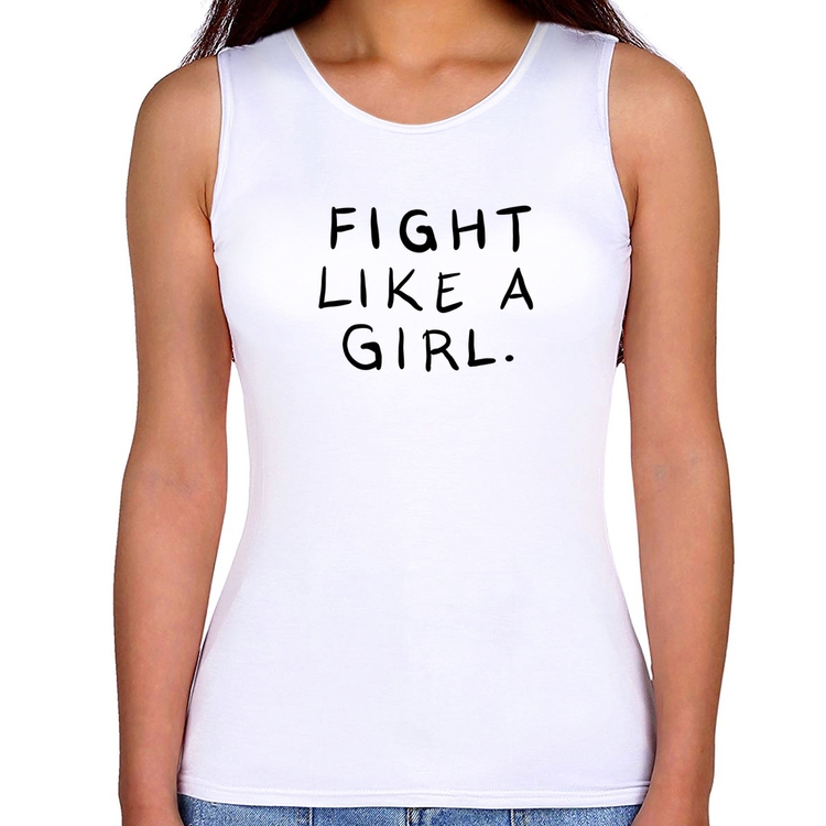 Regata Feminina Fight Like a Girl