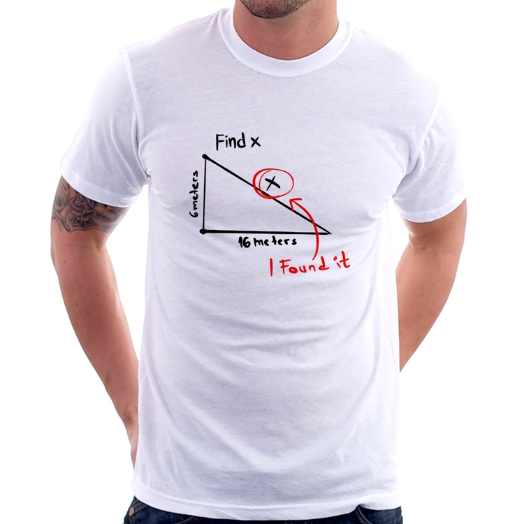 Camiseta Find The X